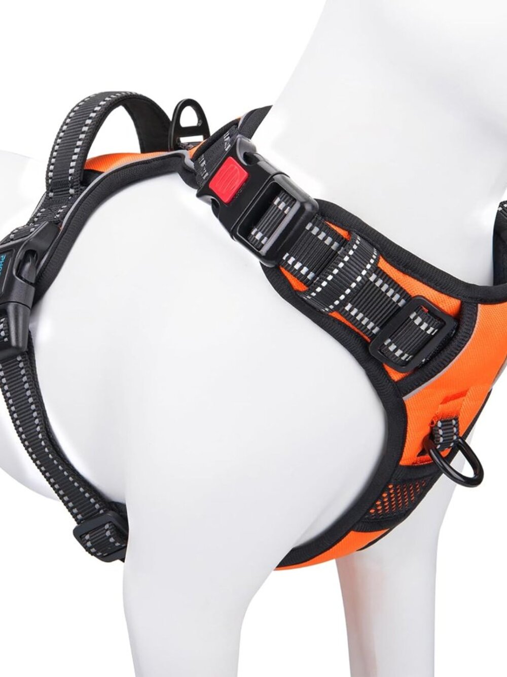 No Pull Dog Harness Medium Reflective Front Clip Vest with Handle